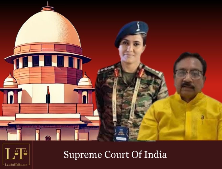 Colonel Qureshi Remark:SC Maintains Interim Stay on Arrest of Kunwar Vijay Shah