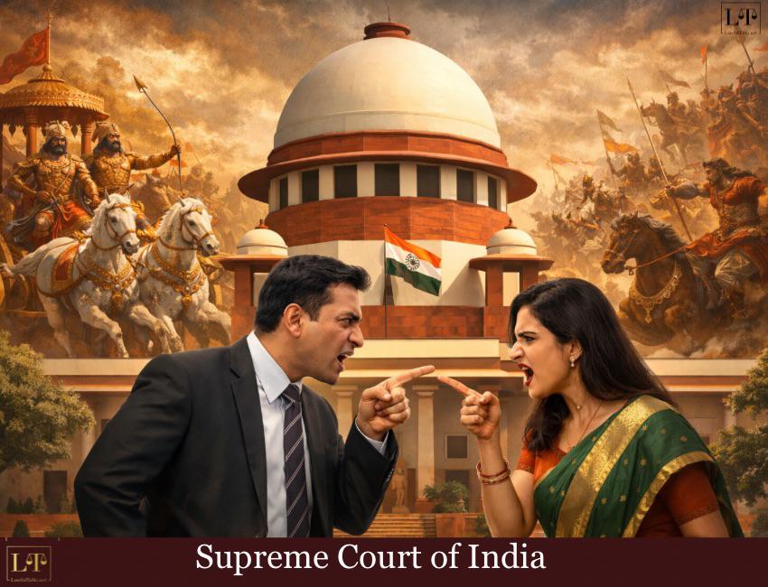 He Was the Lawyer—Then Became the Accused: SC Ends a ‘Mahabharata’ Weaponised Divorce Battle