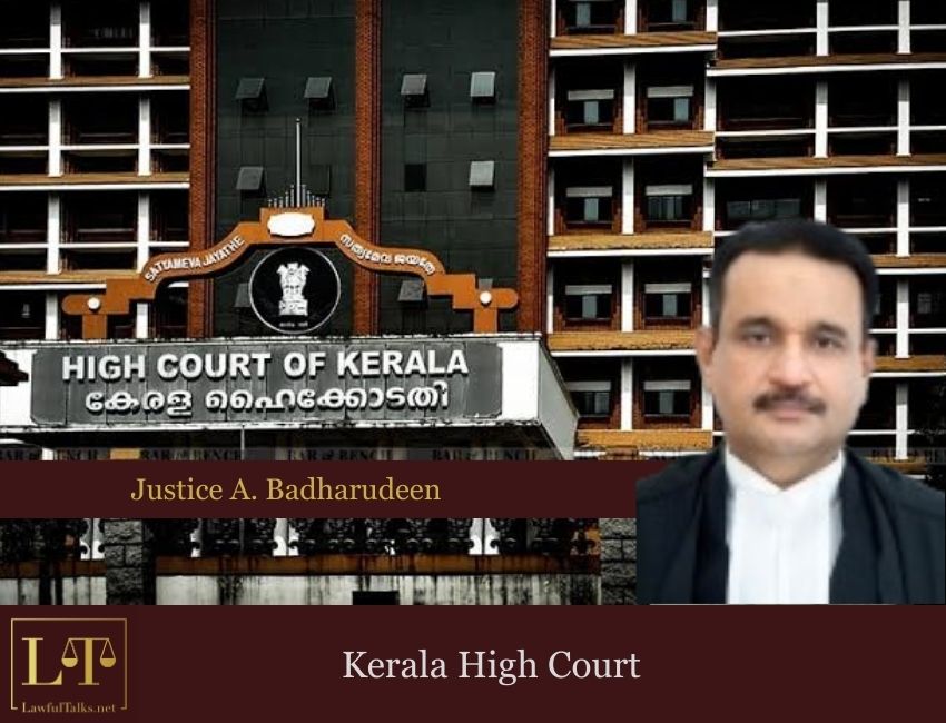 Kerala HC : Prostitute Remark Must Be Heard To be Offence U/S. 509 of IPC