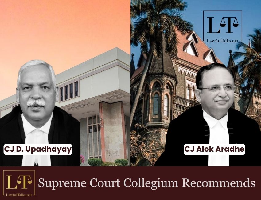 SC Collegium Recommends Chief Justice Transfers to Bombay and Delhi High Court